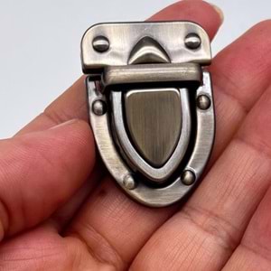 Çanta Aksesuar Antik Uzun Model Çanta Kilidi