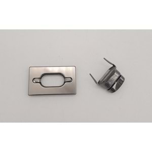 Çanta Aksesuar Dikdörtgen Füme Kilit