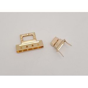 Çanta Aksesuar Light Gold No:80 Kilit