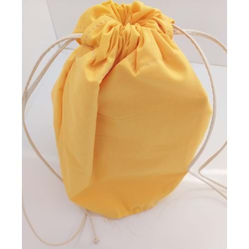 Çanta Aksesuar Hazır Kova Çanta Astarı Sarı