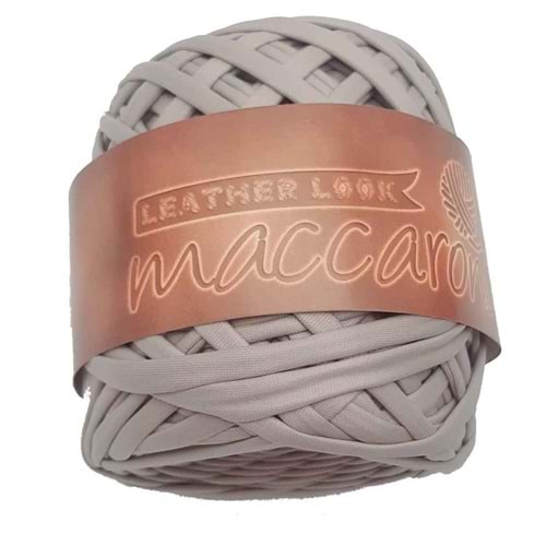 Çanta Aksesuar Gri Renk Maccaroni Deri İp