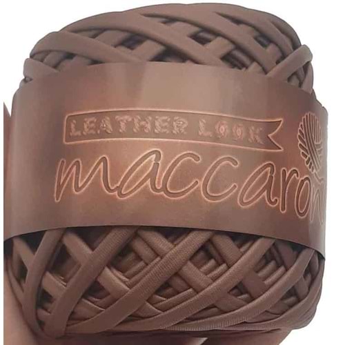 Çanta Aksesuar Sütlü Kahve Renk Maccaroni Deri İp