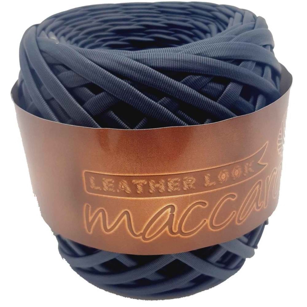 Çanta Aksesuar Lacivert Renk Maccaroni Deri İp