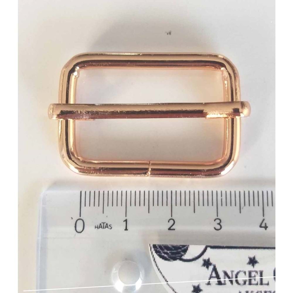 Çanta Aksesuar Light Gold Renk 3 Cm Ayarlama Aparatı (Sürgüt)