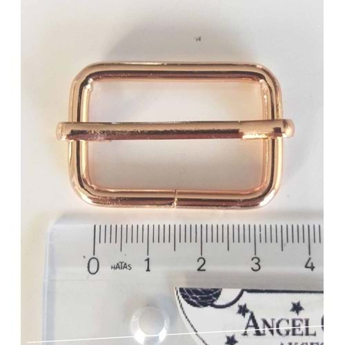 Çanta Aksesuar Light Gold Renk 3 Cm Ayarlama Aparatı (Sürgüt)
