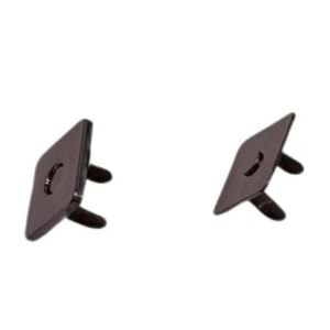 Çanta Aksesuar Kare Model Çanta Mıknatısı Füme Renk