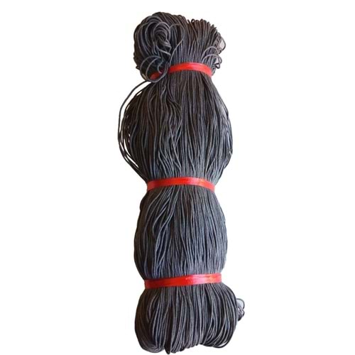 Çanta Aksesuar Gri Renk Mumlu Koton İp