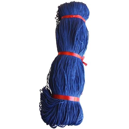 Çanta Aksesuar Mavi Renk Mumlu Koton İp