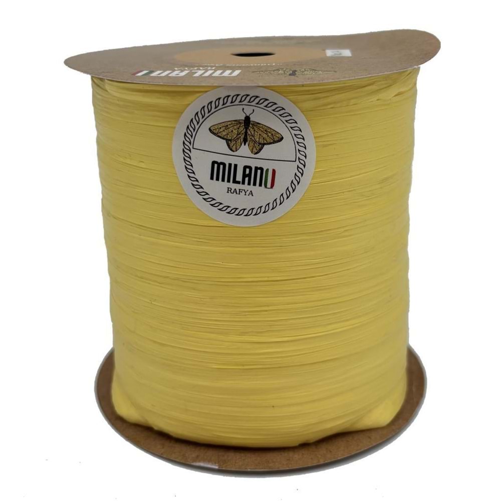 Çanta Aksesuar Milano Rafya Sarı Renk 100 gr (NO:14)