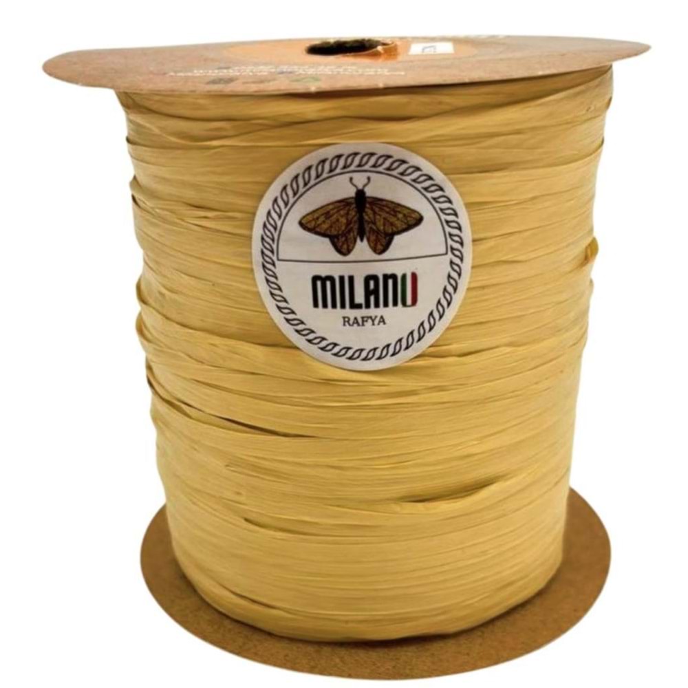 Çanta Aksesuar Milano Rafya 100 gr (no:02) (Saman Renk)