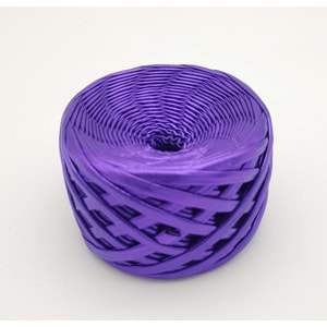 Çanta Aksesuar Mor Renk Metalik İp