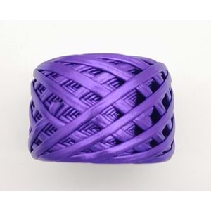 Çanta Aksesuar Mor Renk Metalik İp