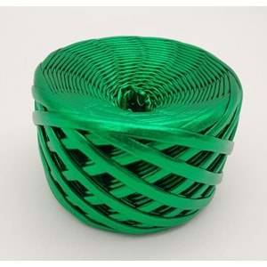 Çanta Aksesuar Yeşil Renk Metalik İp