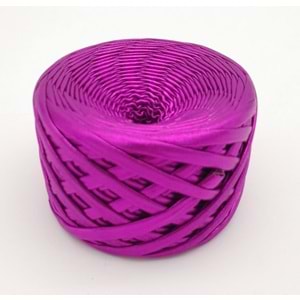 Çanta Aksesuar Mürdüm Renk Metalik İp