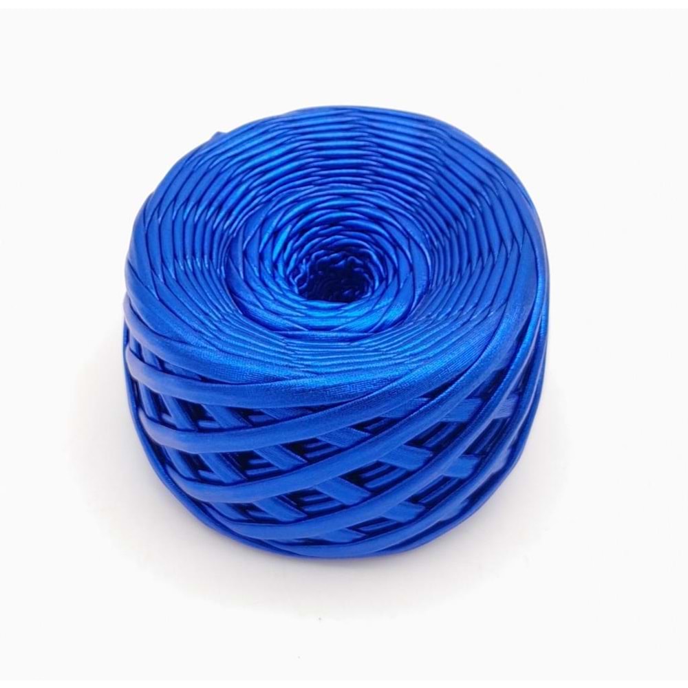 Çanta Aksesuar Mavi Renk Metalik İp