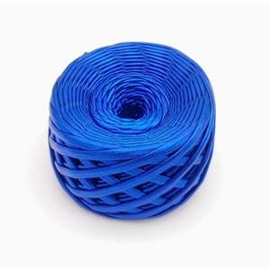 Çanta Aksesuar Mavi Renk Metalik İp