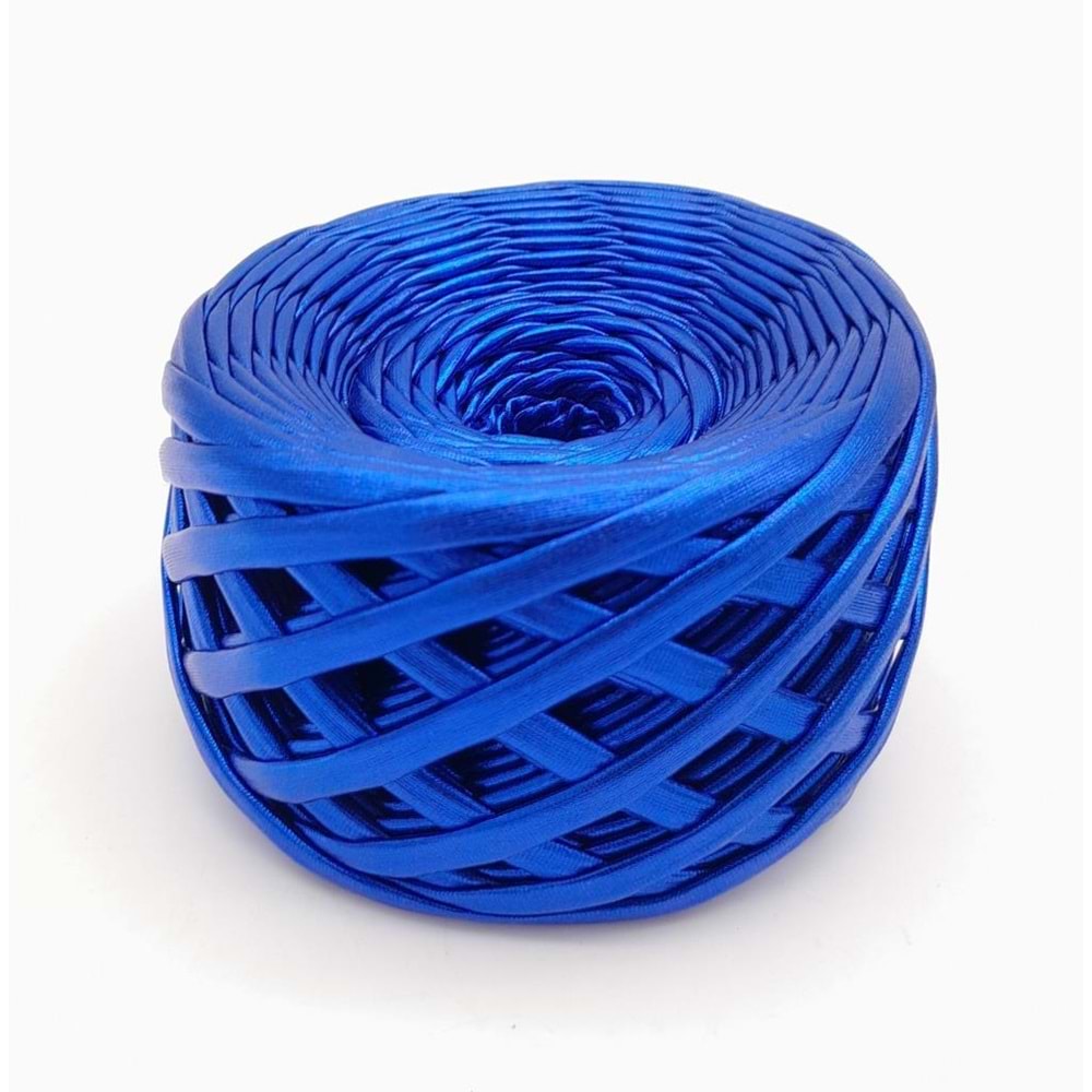 Çanta Aksesuar Mavi Renk Metalik İp