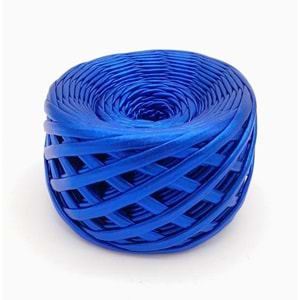 Çanta Aksesuar Mavi Renk Metalik İp