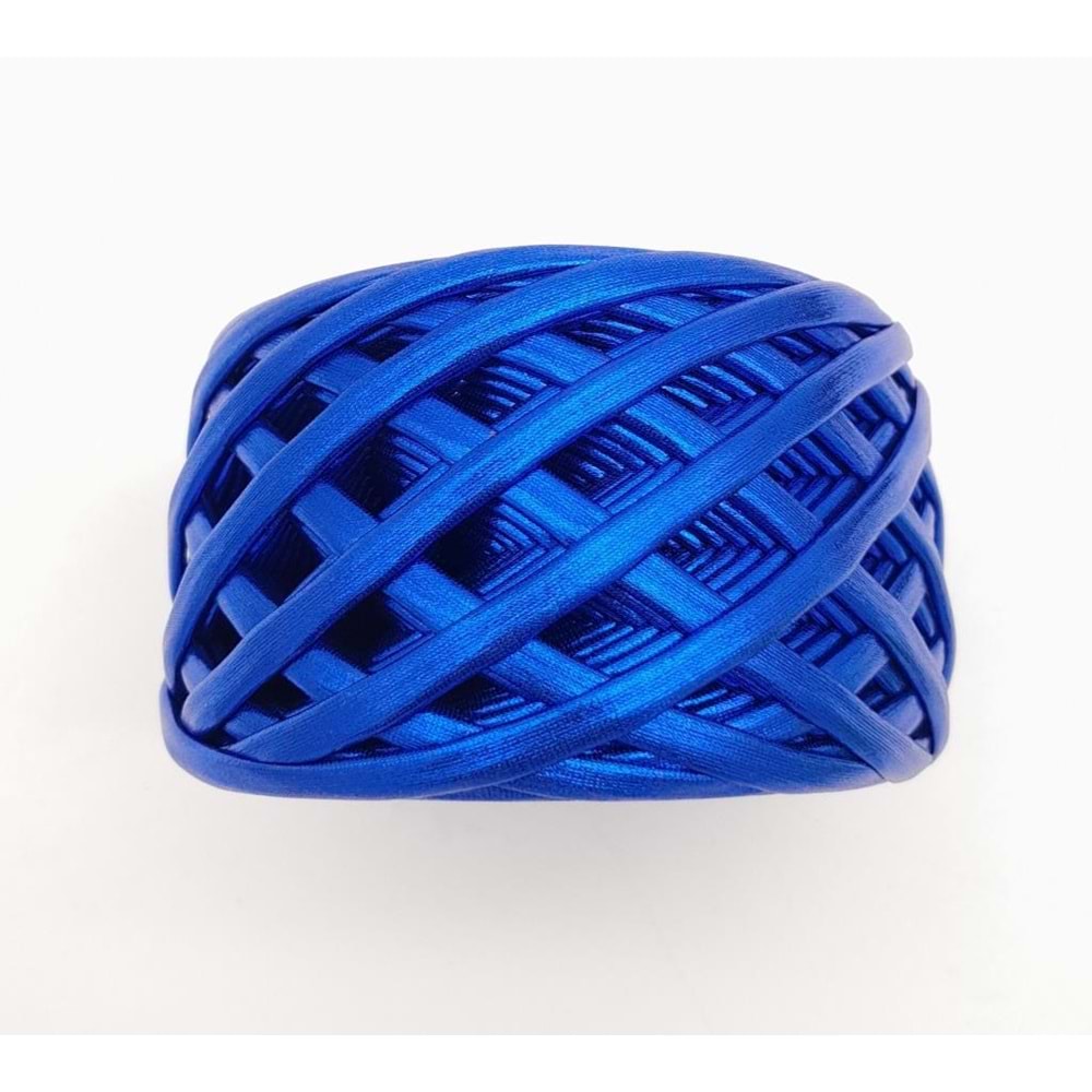 Çanta Aksesuar Mavi Renk Metalik İp