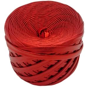 Çanta Aksesuar Kırmızı Renk Metalik İp