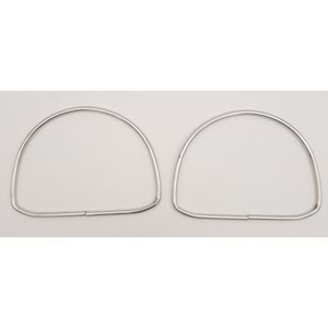 Çanta Aksesuar 12.5 cm D Model Gümüş Renk Metal Çanta Tutma Sapı