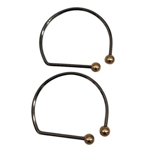 Çanta Aksesuar Füme Renk Gold Toplu Metal Çanta Sapı