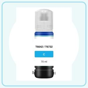 Epson T6642 / T6732 Mavi Muadil Mürekkep 70 ml