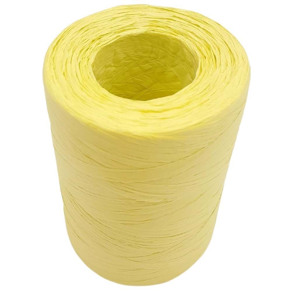 Çanta Aksesuar 100 gr İthal Bambu Natural Soft Rafya No:D06