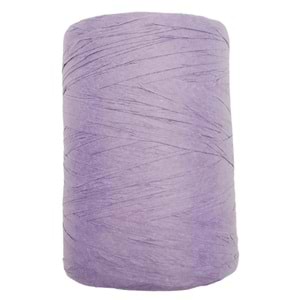 Çanta Aksesuar 100 gr İthal Bambu Natural Soft Rafya Mor Renk No:D42