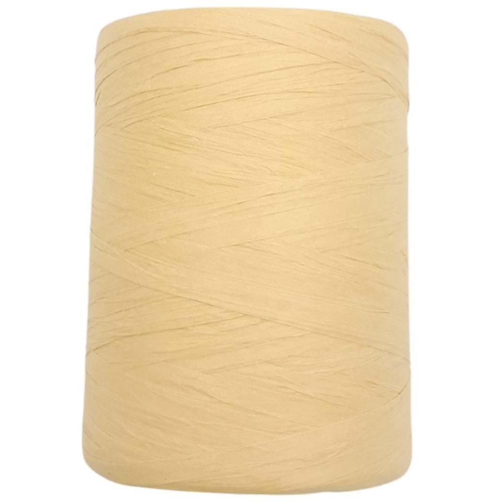 Çanta Aksesuar 100 gr İthal Bambu Natural Soft Rafya No:D67
