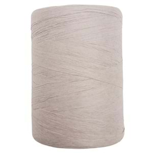 Çanta Aksesuar 100 gr İthal Bambu Natural Soft Rafya Açık Gri Renk No:D82