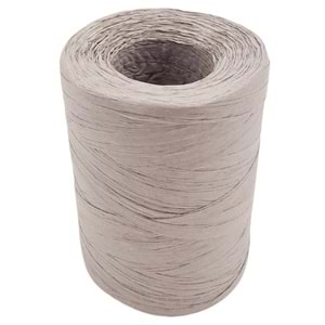 Çanta Aksesuar 100 gr İthal Bambu Natural Soft Rafya Açık Gri Renk No:D82