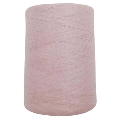 Çanta Aksesuar 100 gr İthal Bambu Natural Soft Rafya Pudra Renk No:D89