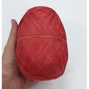 Çanta Aksesuar Özel Sarım Rafya No:5 Açık Kırmızı