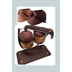 Çanta Aksesuar Nezcraft Model Örgü Çanta Seti