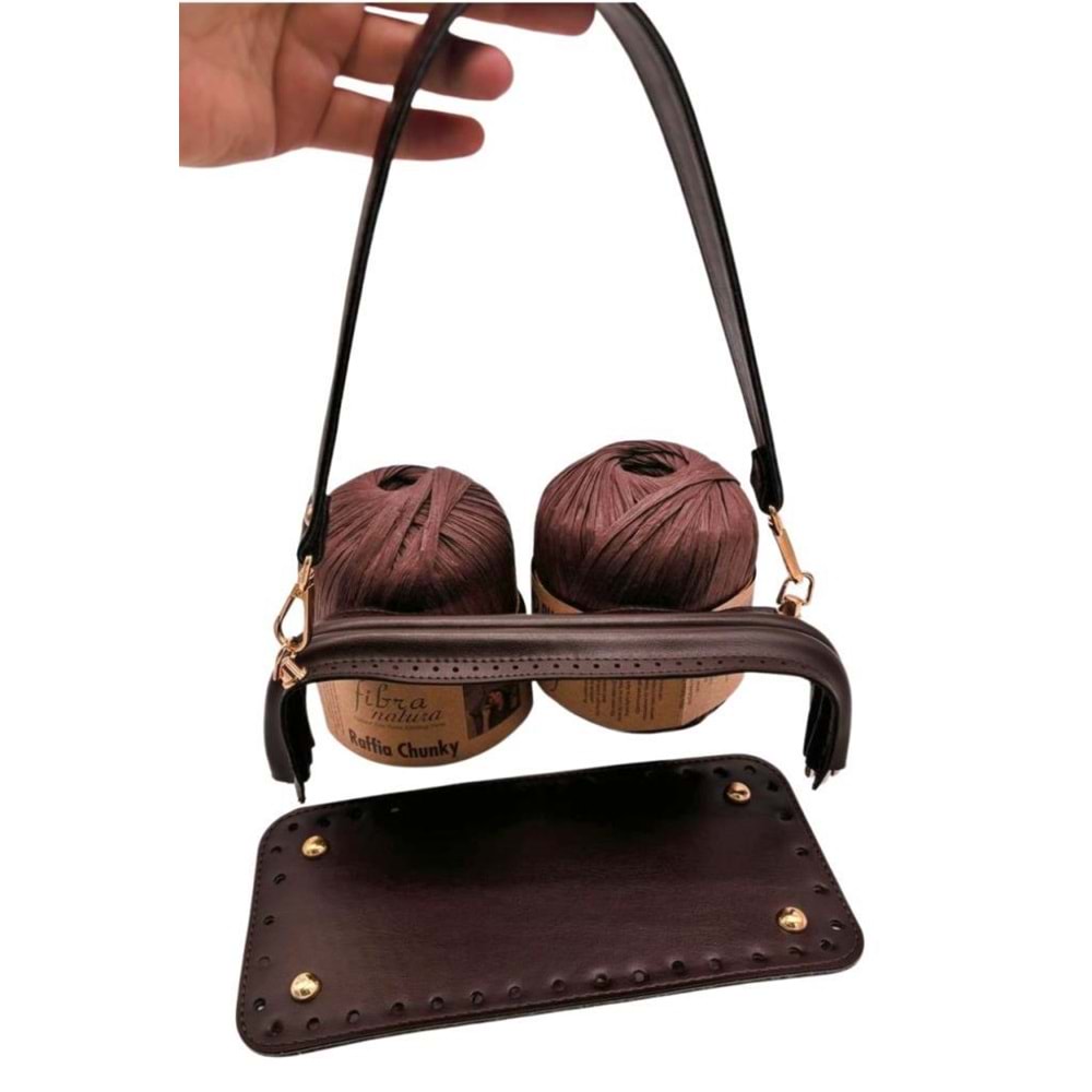 Çanta Aksesuar Nezcraft Model Örgü Çanta Seti