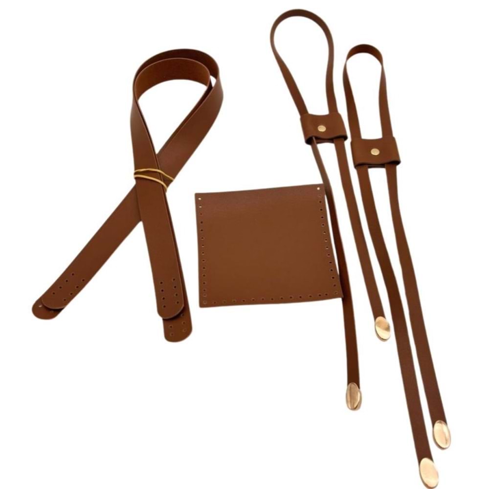 Çanta Aksesuar Siena Model Suni Deri Set