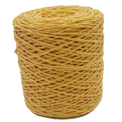 Çanta Aksesuar Özel Sarım Kağıt İp Sarı No:38