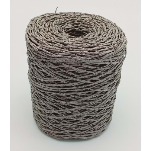 Çanta Aksesuar Özel Sarım Kağıt İp Koyu Gri S200