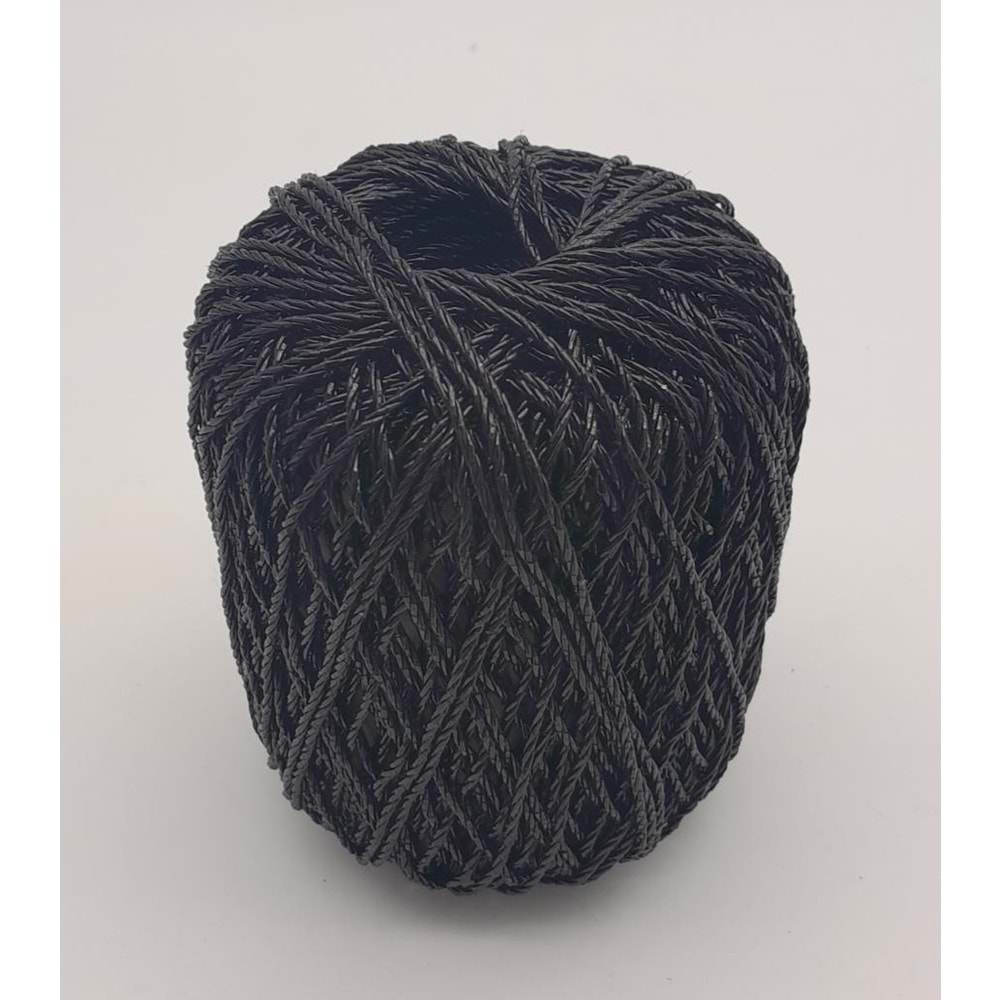 Çanta Aksesuar Trio Simli Siyah Renk İp