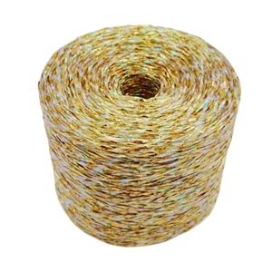 Çanta Aksesuar Özel Sarım Simli Kağıt İp Ebruli Koyu Gold Renk