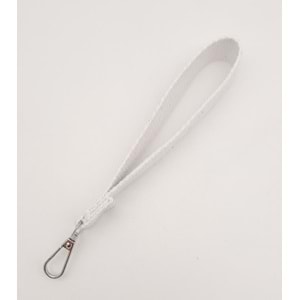 Çanta Aksesuar Beyaz Pamuklu Kolon Elcik Gümüş Metalli