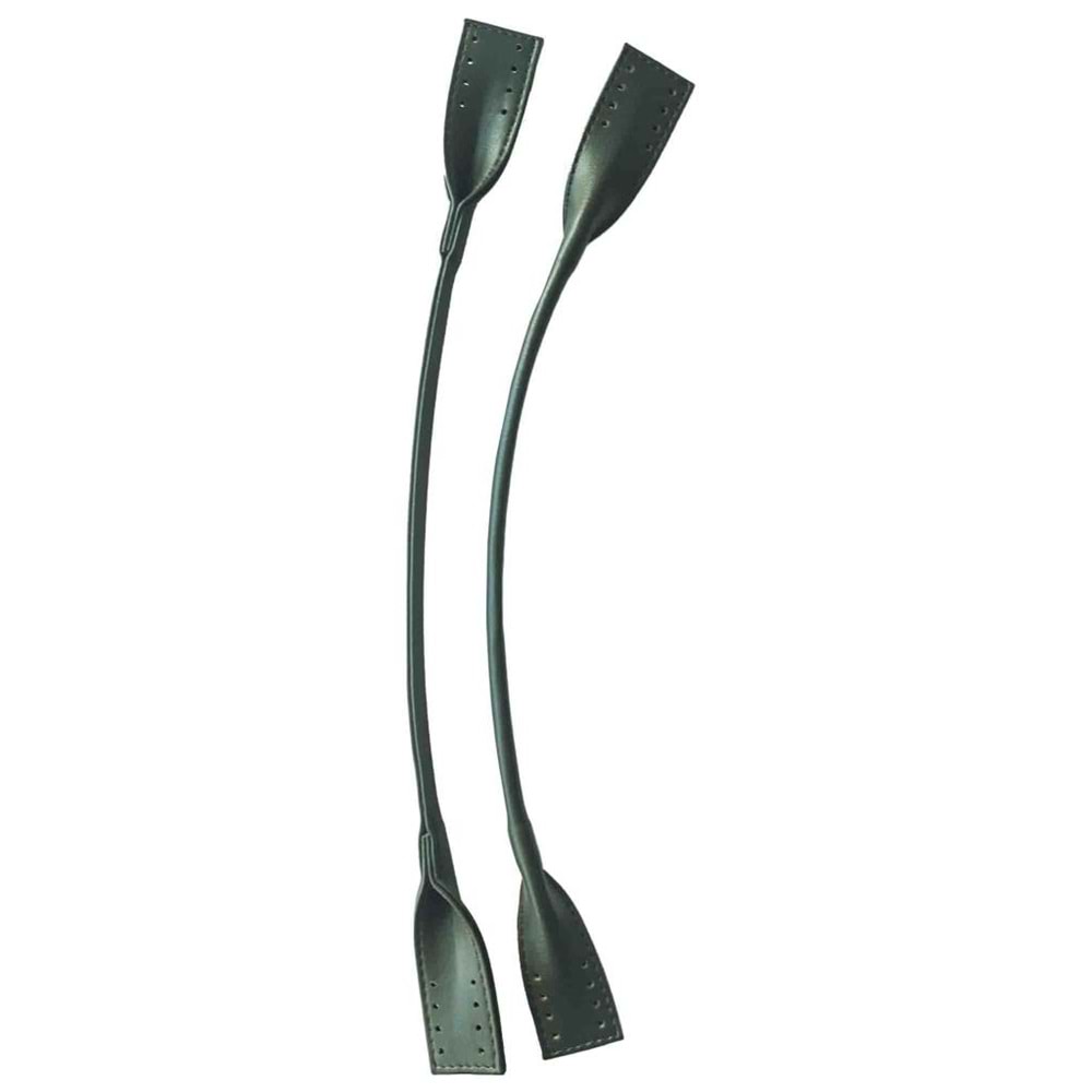 Çanta Aksesuar Suni Deri Pelikan Model Kısa Çanta Sapı Haki Yeşili