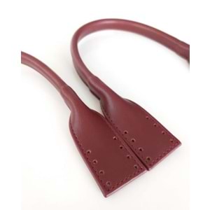 Çanta Aksesuar Suni Deri Pelikan Model Kısa Çanta Sapı Bordo Renk