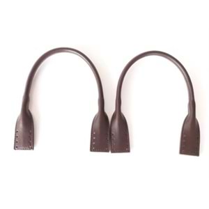 Çanta Aksesuar Suni Deri Pelikan Model Kısa Çanta Sapı Koyu Kahve Renk