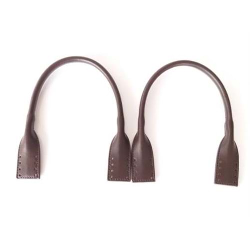 Çanta Aksesuar Suni Deri Pelikan Model Kısa Çanta Sapı Koyu Kahve Renk