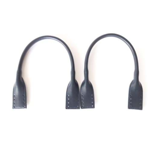 Çanta Aksesuar Suni Deri Pelikan Model Kısa Çanta Sapı Lacivert