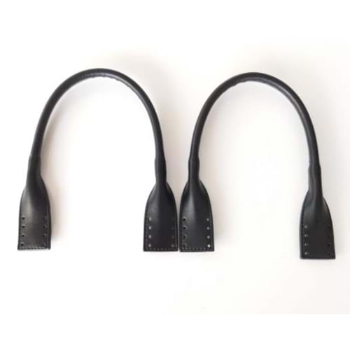 Çanta Aksesuar Suni Deri Pelikan Model Kısa Çanta Sapı Siyah