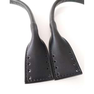 Çanta Aksesuar Suni Deri Pelikan Model Kısa Çanta Sapı Siyah