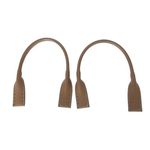 Çanta Aksesuar Suni Deri Pelikan Model Kısa Çanta Sapı Vizon